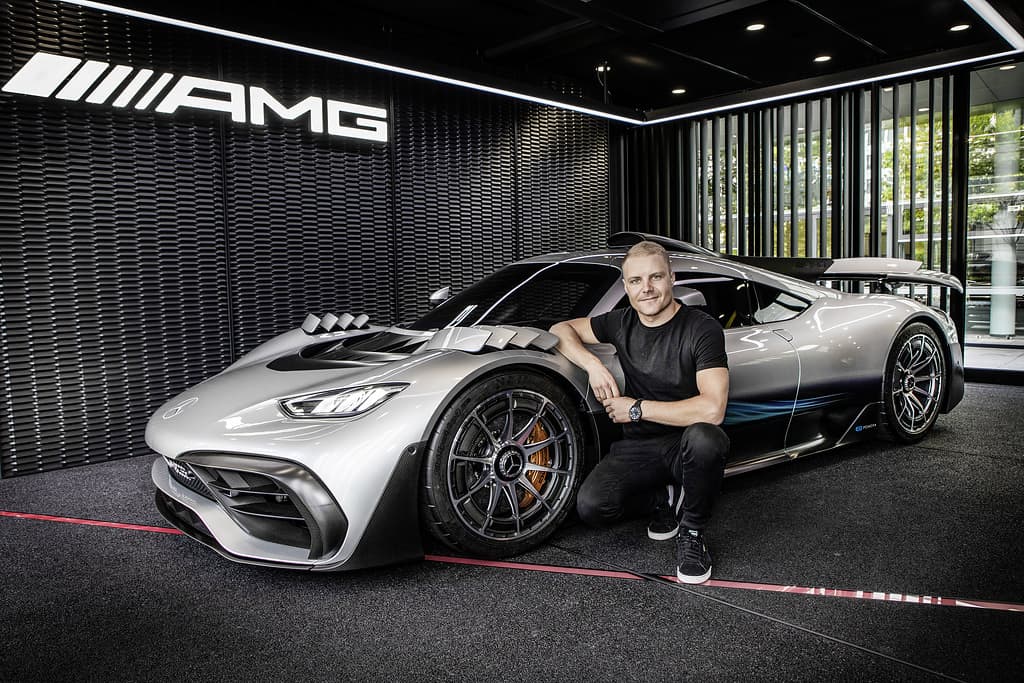 Formel 1 Fahrer Valtteri Bottas und Mercedes-AMG ONE, e mail, 1w created