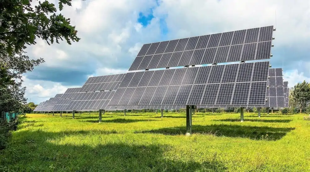 Solar-System, photovoltaik system, ein bereich der erneuerbaren energien