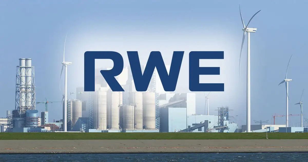 rwe standort mit dem rwe logo
